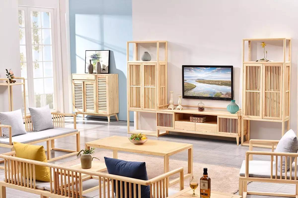 新中式风格家具与化妆品 传统美学的现代融合