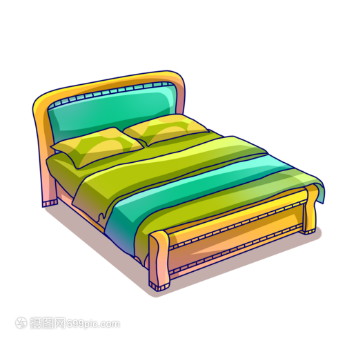 梦幻卡通双人床与精致化妆品的奇妙邂逅