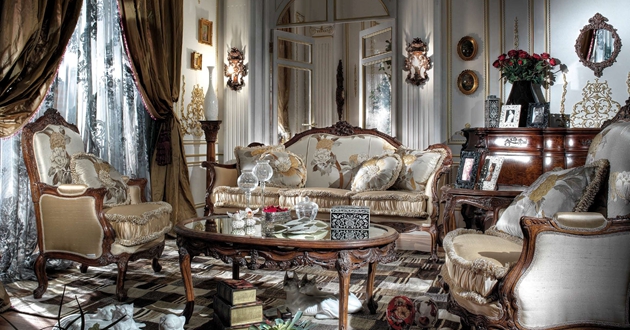 洛可可风格家具 优雅、柔美与奢华的室内艺术