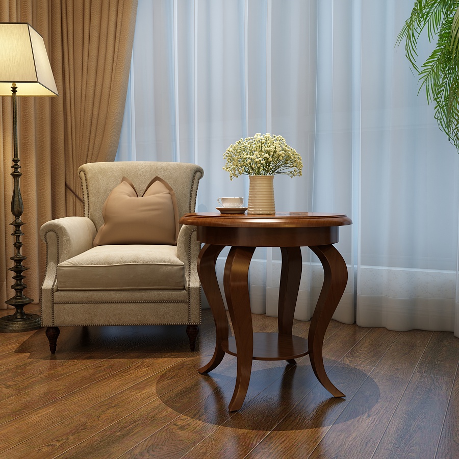 美式家具与工业美学的交融 西大小白原创设计作品中的化妆品展示